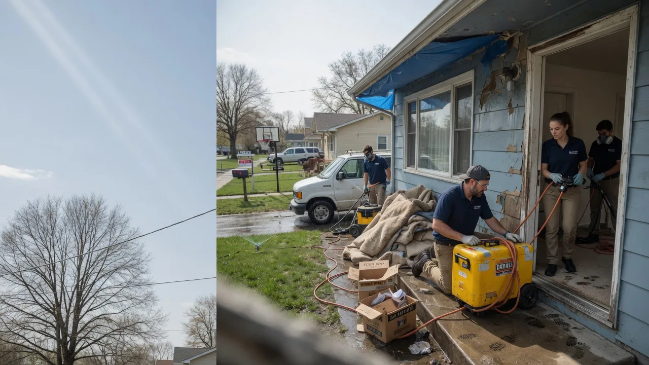 Basement Flood Cleanup in Nashua, MN near me